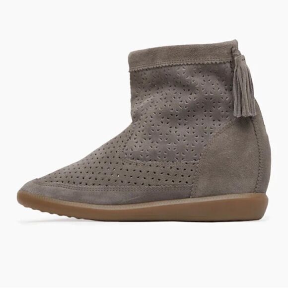 Isabel Marant Beslay Suede Moccasin boots 36 - Picture 7 of 10